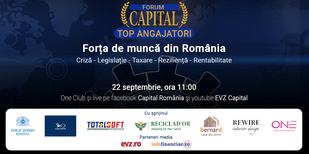 Forum Capital Top Angajatori: află situația forței de muncă din România
