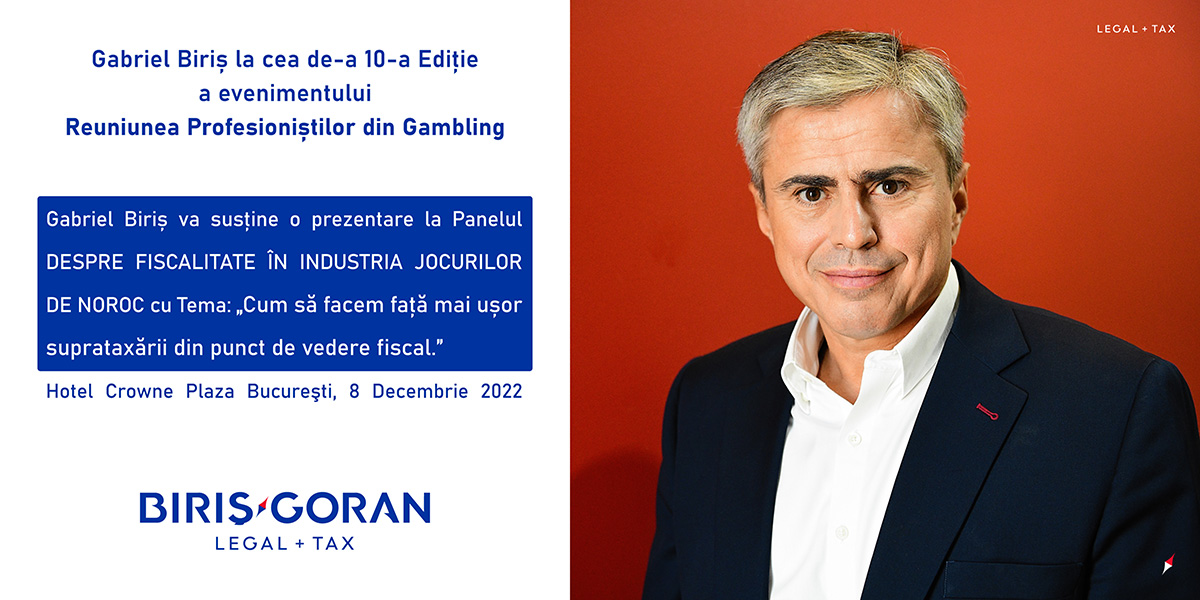 Gabriel Biriș @ Reuniunea Profesioniștilor din Gambling