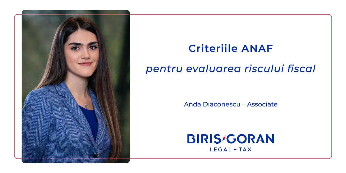 Criteriile ANAF pentru evaluarea riscului fiscal
