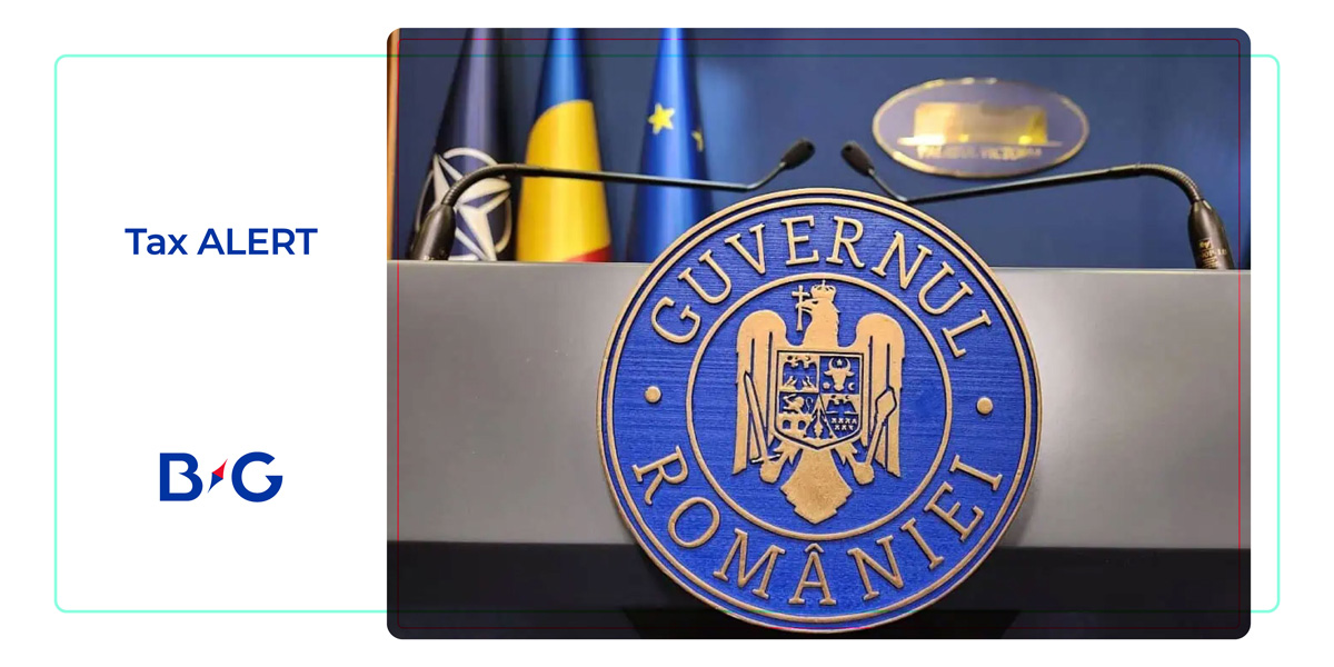 O.G. ce modifică Legea 431/2023 („Pillar Two”) și modificări în domeniul TVA