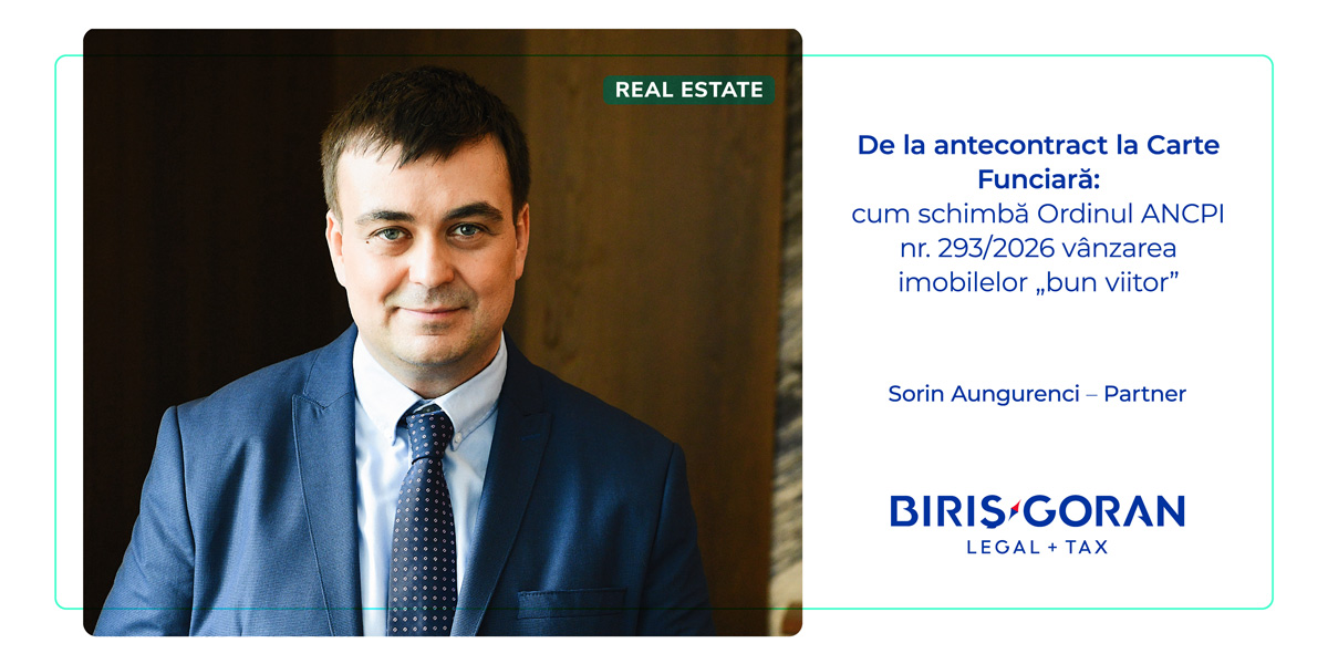De la antecontract la Carte Funciară: cum schimbă Ordinul ANCPI nr. 293/2026 vânzarea imobilelor „bun viitor”