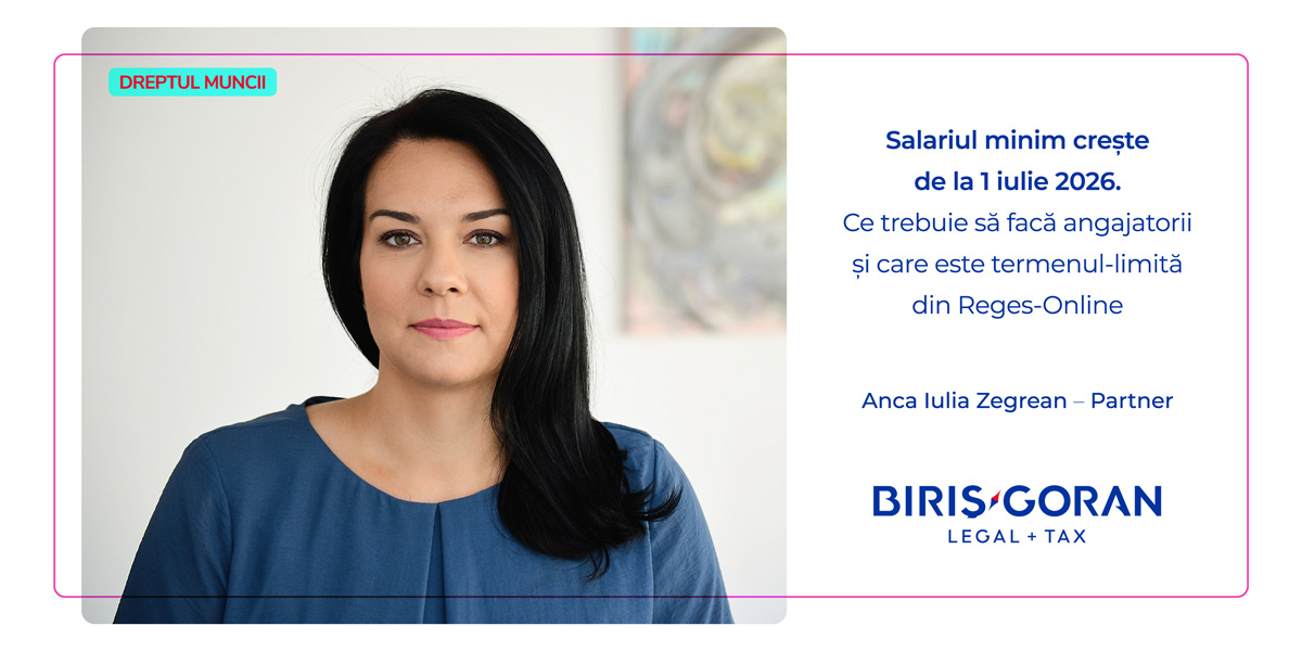 Salariul minim crește de la 1 iulie 2026. Ce trebuie să facă angajatorii și care este termenul-limită din Reges-Online