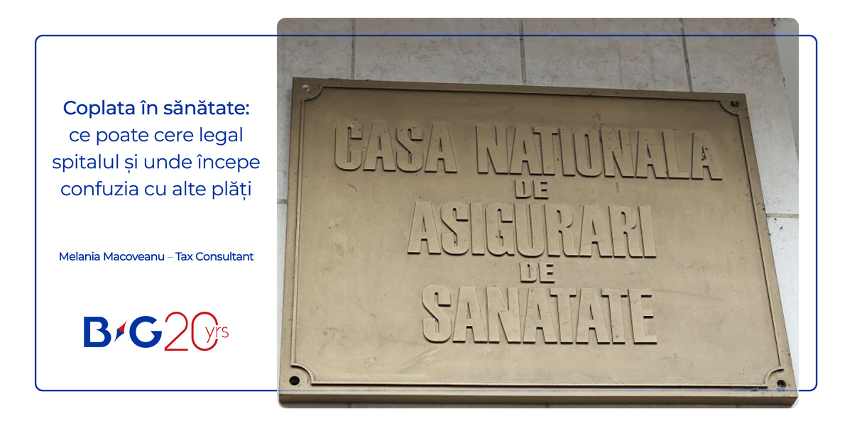 Coplata în sănătate: ce poate cere legal spitalul și unde începe confuzia cu alte plăți