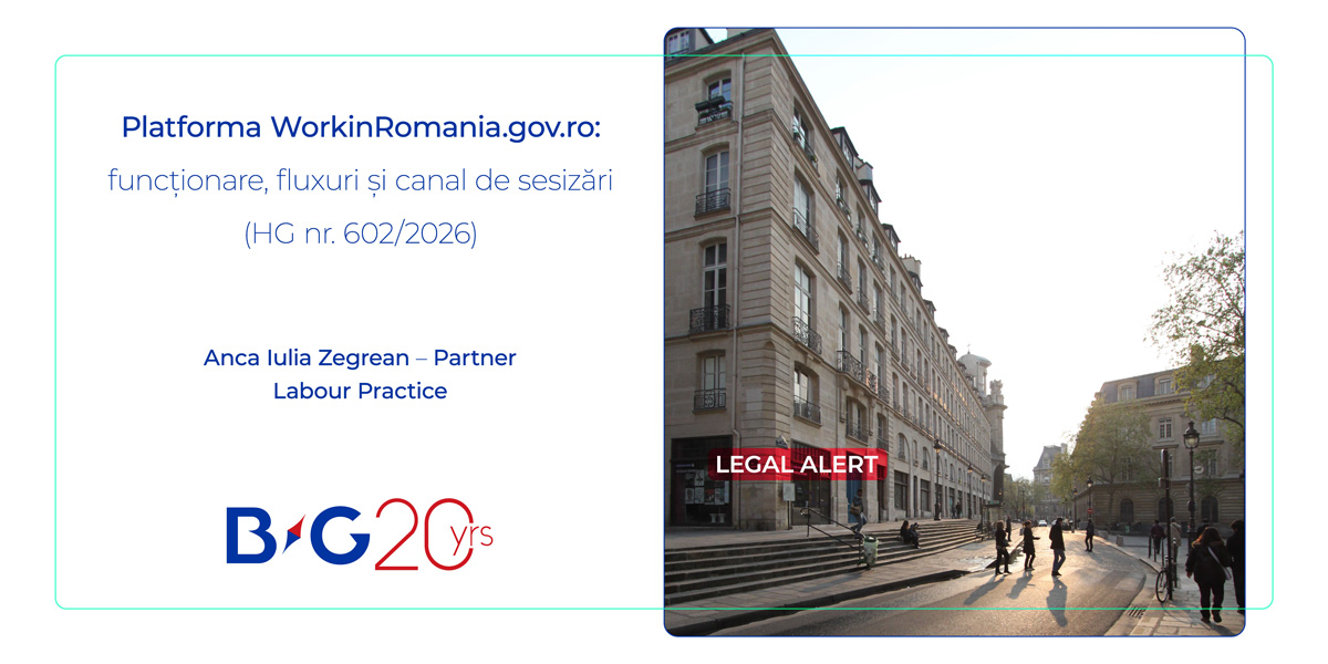 Platforma WorkinRomania.gov.ro: funcționare, fluxuri și canal de sesizări (HG nr. 602/2026)