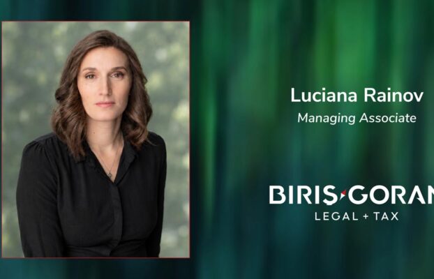 Luciana Rainov a fost promovată la poziția de Managing Associate