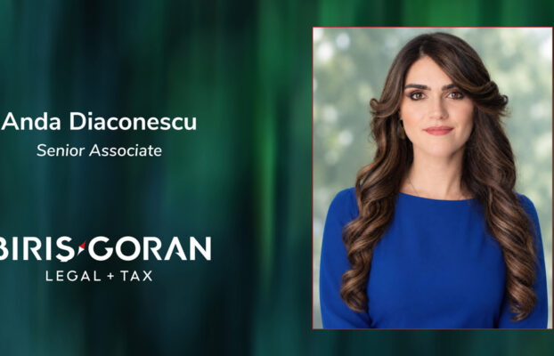 Anda Diaconescu a fost promovată la poziția de Senior Associate