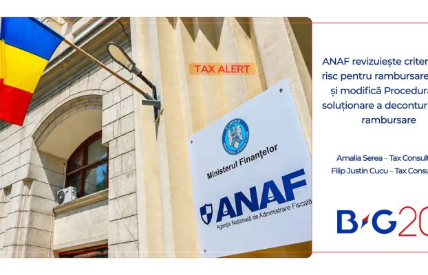 ANAF revizuiește criteriile de risc pentru rambursarea TVA și modifică Procedura de soluționare a deconturilor cu rambursare